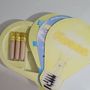 Brand New Kosas Revealer Concealers 03N 4.5N And 05N Trio in Light Bulb PR Case